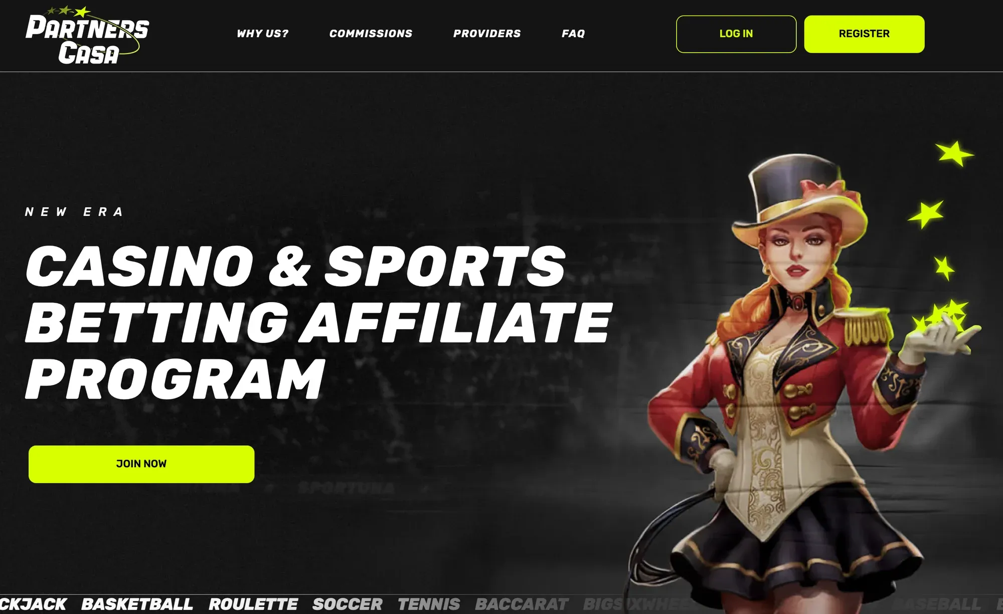 PartnersCasa casino and sports betting affiliate program