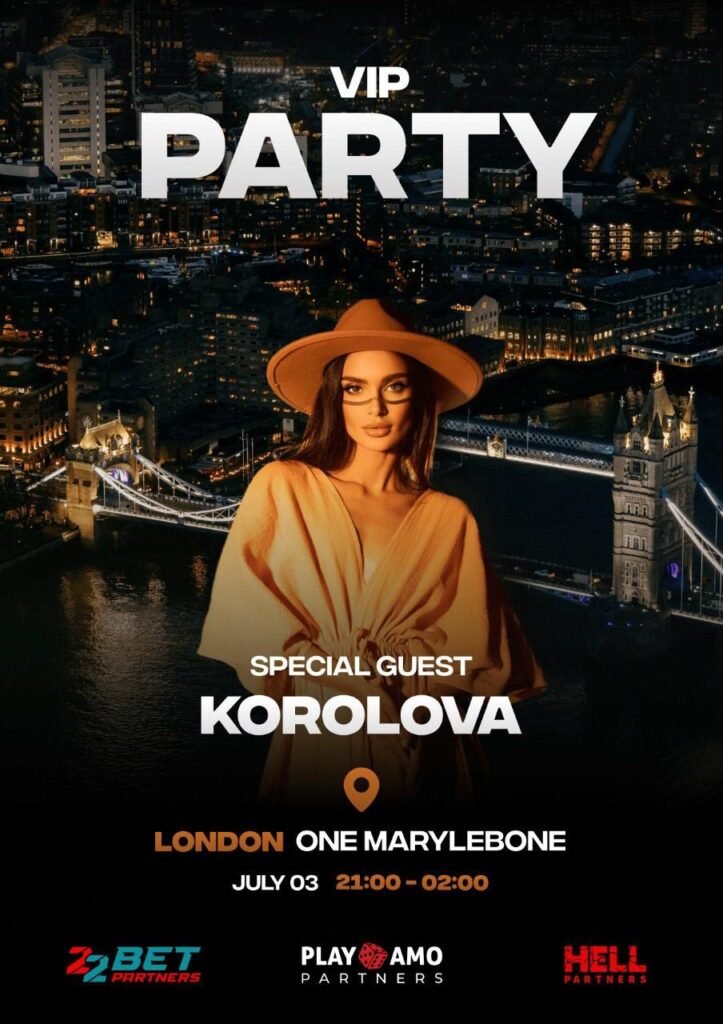 vip party london