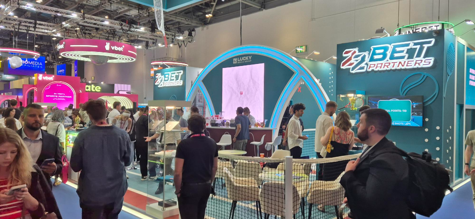 Affiliate exhibition booths at iGB London 2025