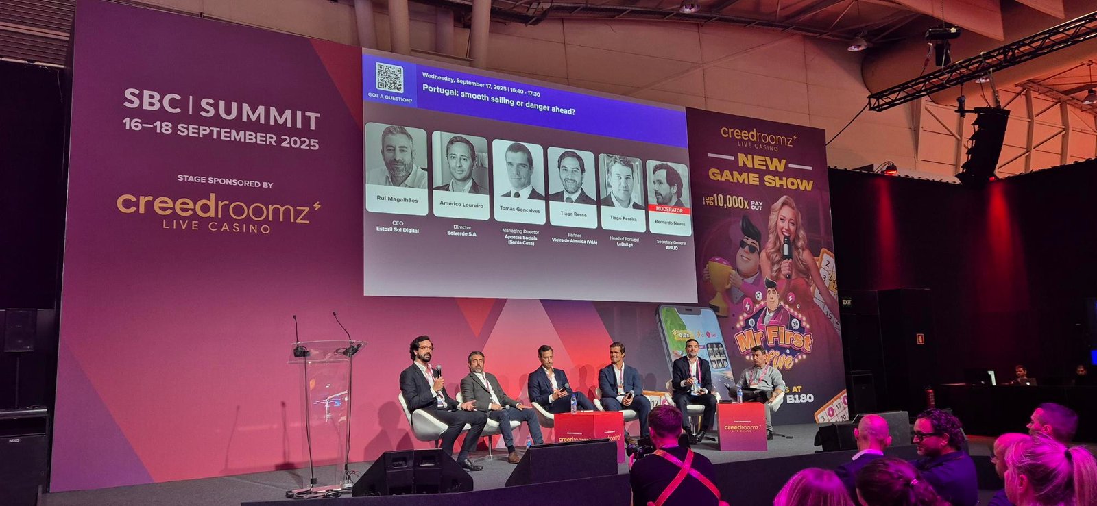 Panel session on the Future of Affiliates in a New Regulatory Environment at SBC Summit Lisbon 2025