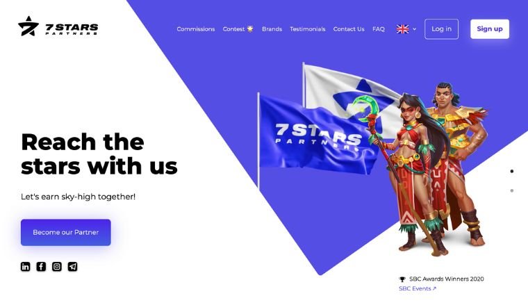 7Stars Partners website screenshot