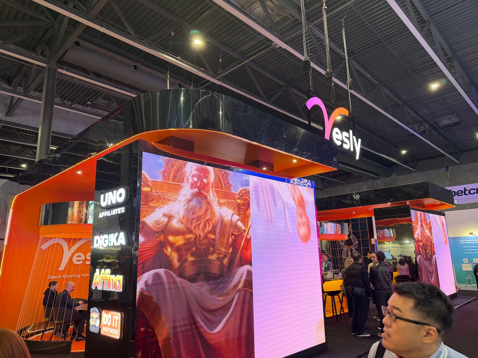 Lemur Partners meeting with affiliate and iGaming partners during iGB Affiliate Barcelona 2026.