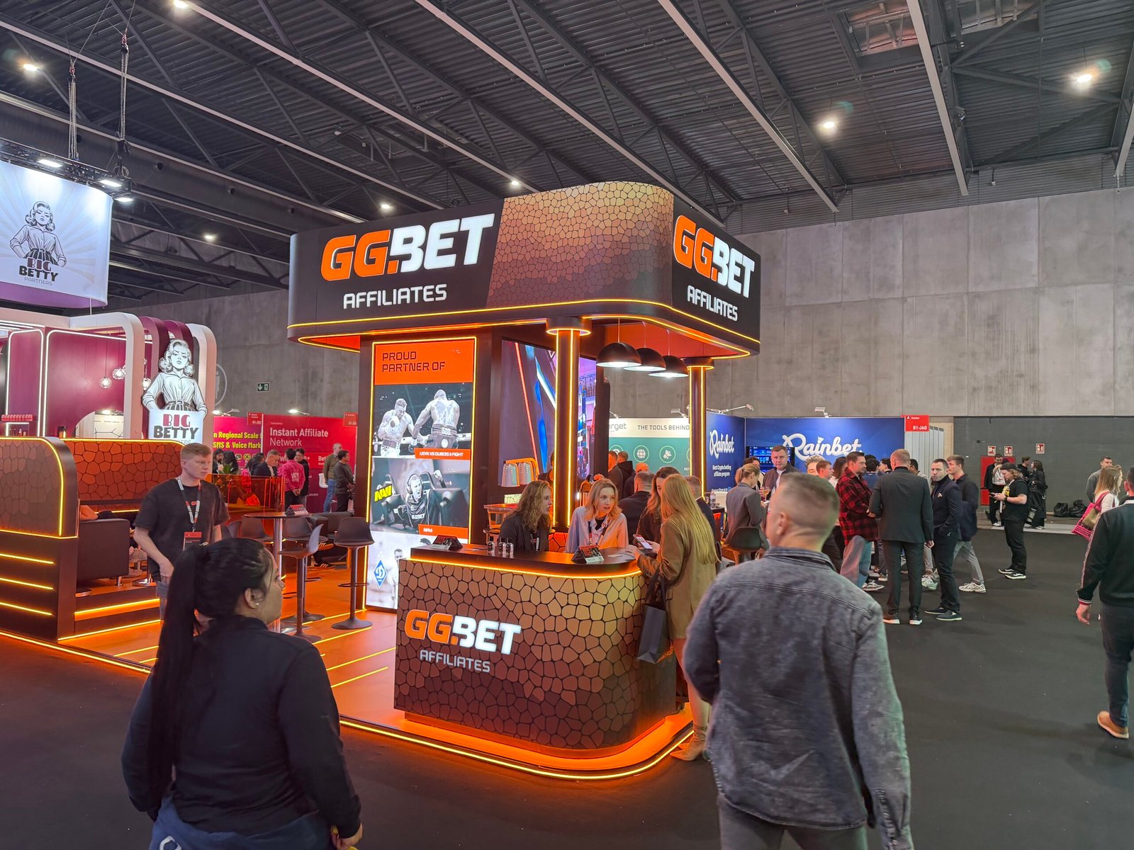 Lemur Partners meeting with affiliate and iGaming partners during iGB Affiliate Barcelona 2026.