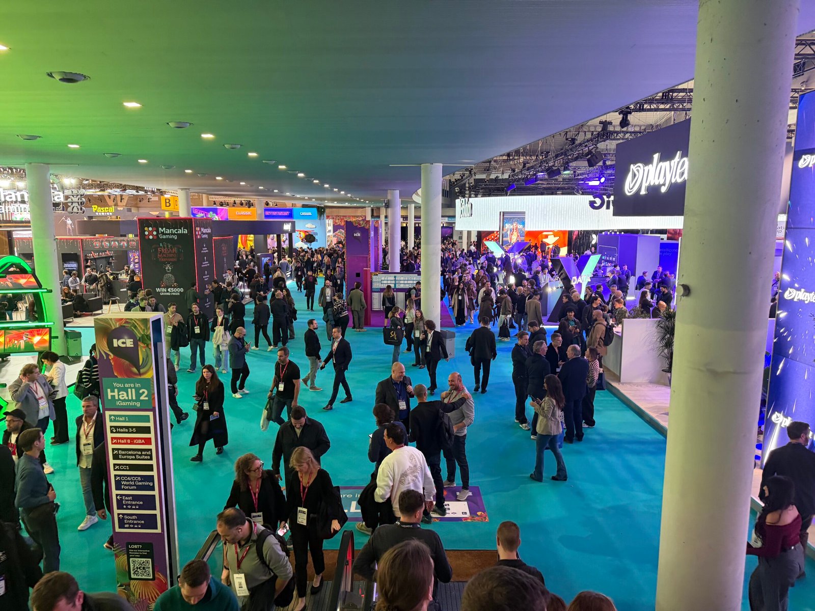 Lemur Partners team arriving at iGB Affiliate Barcelona 2026 on the opening day of the iGaming and affiliate conference.