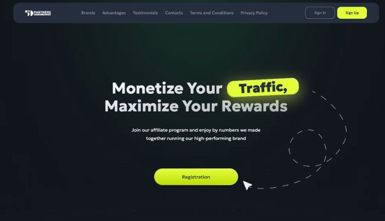 50Partners website screenshot